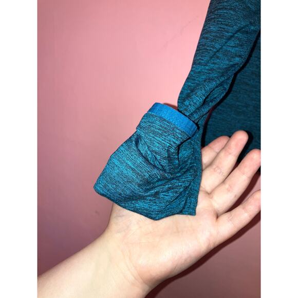 Kirkland heather blue lightweight zip up sweatshirt size large - Picture 7 of 7